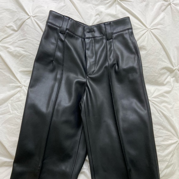 SOLD ON DEPOP Zara faux leather pants - Picture 9 of 15